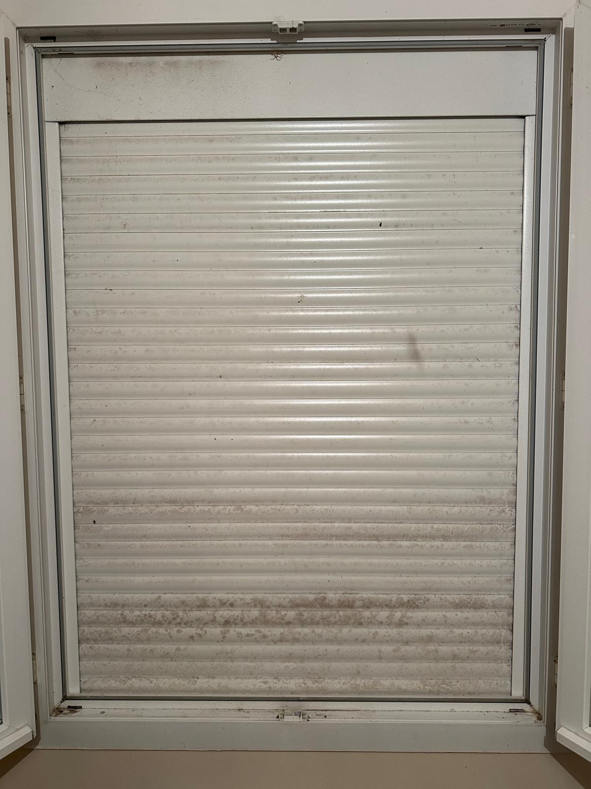 Avant nettoyage volet